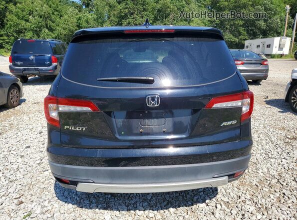5FNYF6H53LB059327 2020 HONDA PILOT Черный Вид сзади