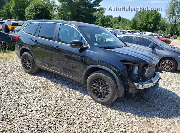 5FNYF6H53LB059327 2020 HONDA PILOT Черный Передняя правая четверть