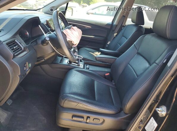 5FNYF6H53LB059327 2020 HONDA PILOT Черный Вид салона спереди
