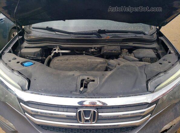 5FNYF6H54GB112882 2016 HONDA PILOT Gray ძრავის განყოფილების ხედი