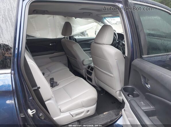 5FNYF6H54HB071106 2017 HONDA PILOT Blue Vista de la etiqueta del VIN