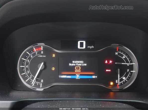 5FNYF6H54HB071106 2017 HONDA PILOT Blue Vista de los asientos traseros