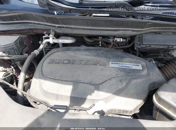 5FNYF6H54HB085572 2017 HONDA PILOT Бордовый Вид сзади