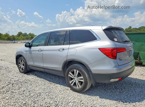 5FNYF6H54JB008710 2018 HONDA PILOT Silver Задня ліва чверть