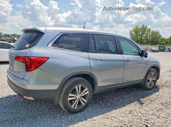 5FNYF6H54JB008710 2018 HONDA PILOT Silver Задня права чверть
