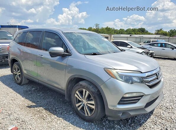 5FNYF6H54JB008710 2018 HONDA PILOT Silver Передня права чверть