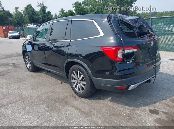 5FNYF6H54KB055236 2019 HONDA PILOT Черный Задняя левая четверть