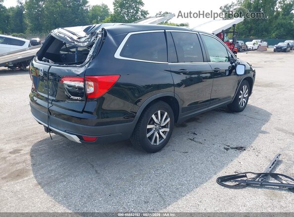 5FNYF6H54KB055236 2019 HONDA PILOT Черный Задняя правая четверть