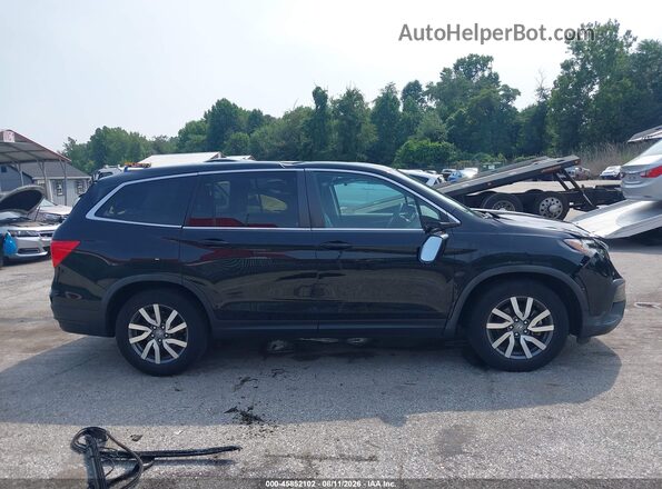 5FNYF6H54KB055236 2019 HONDA PILOT Черный Панорамный вид салона 360°