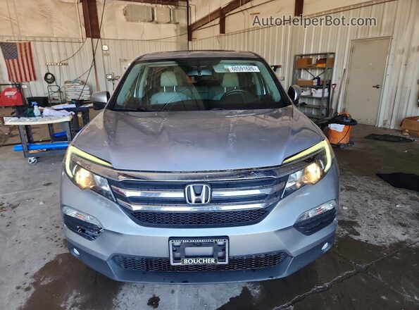 5FNYF6H55JB019800 2018 HONDA PILOT Silver წინა ხედი