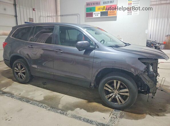 5FNYF6H55JB050223 2018 HONDA PILOT Charcoal Передня права чверть