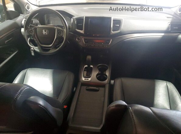 5FNYF6H55JB050223 2018 HONDA PILOT Charcoal Вид панелі приладів