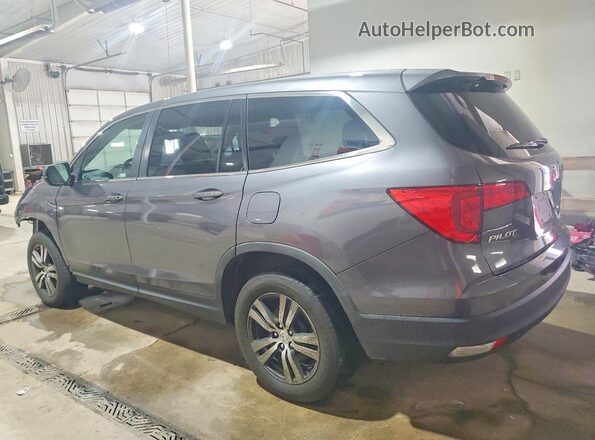5FNYF6H55JB050223 2018 HONDA PILOT Charcoal Задня ліва чверть