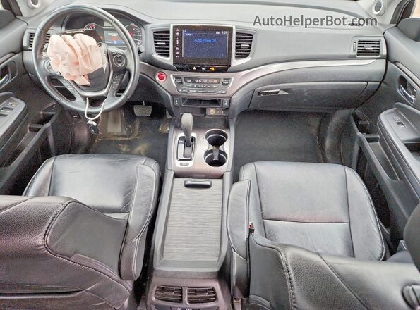 5FNYF6H55JB062050 2018 HONDA PILOT Black Widok deski rozdzielczej