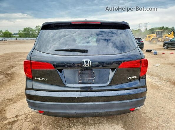 5FNYF6H55JB062050 2018 HONDA PILOT Black Widok z tyłu