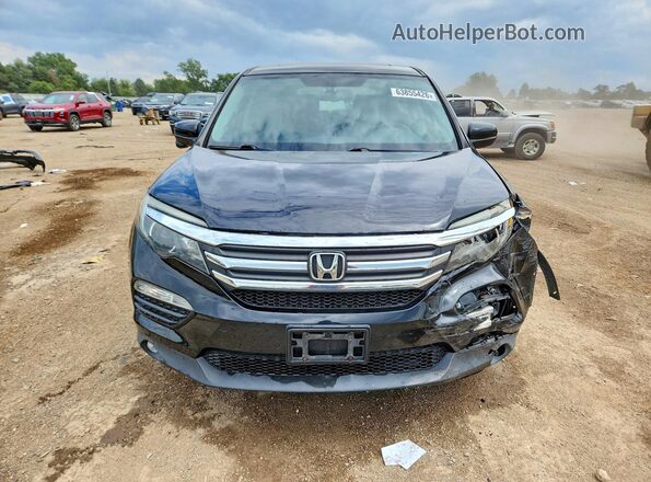 5FNYF6H55JB062050 2018 HONDA PILOT Black Widok z przodu