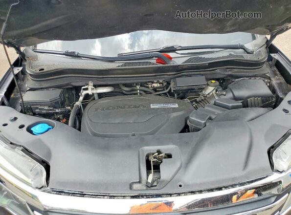 5FNYF6H55JB072531 2018 HONDA PILOT Gray Engine compartment view