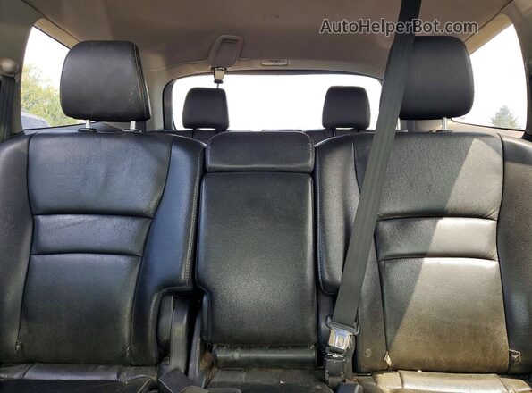 5FNYF6H55KB026134 2019 HONDA PILOT Gray Вид задніх сидінь