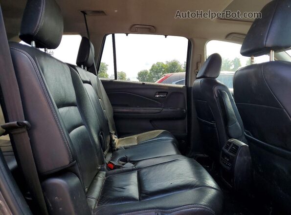 5FNYF6H55KB026134 2019 HONDA PILOT Gray Вид задньої частини салону