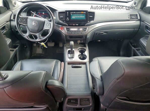 5FNYF6H55KB069291 2019 HONDA PILOT Charcoal წინა პანელის ხედი