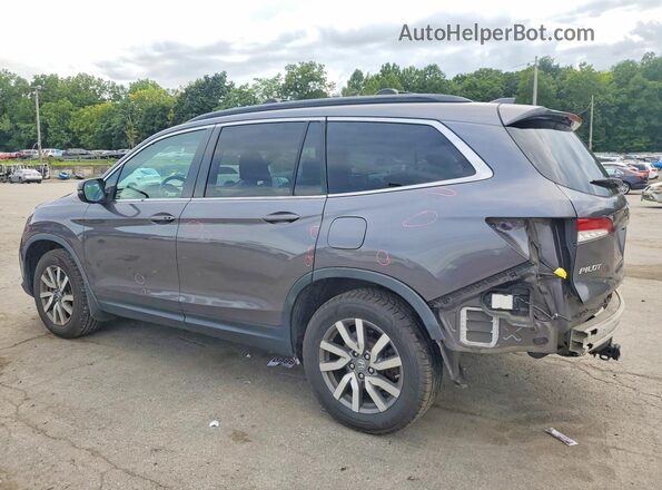 5FNYF6H55KB069291 2019 HONDA PILOT Charcoal უკანა მარცხენა