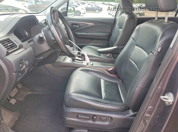 5FNYF6H55KB069291 2019 HONDA PILOT Charcoal წინა სალონის ხედი