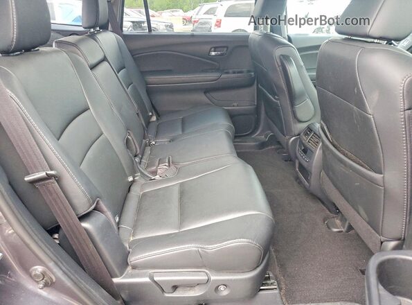 5FNYF6H55KB069291 2019 HONDA PILOT Charcoal უკანა სავარძლების ხედი