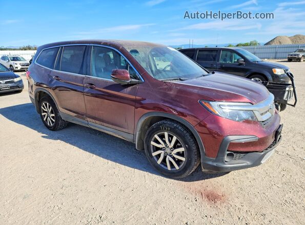 5FNYF6H55LB053447 2020 HONDA PILOT Burgundy წინა მარჯვენა