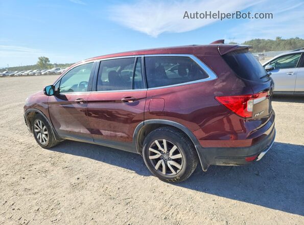 5FNYF6H55LB053447 2020 HONDA PILOT Burgundy უკანა მარცხენა