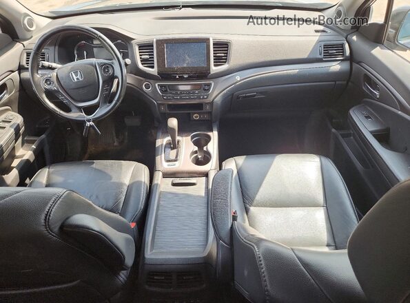 5FNYF6H56GB093283 2016 HONDA PILOT Silver Dashboard view