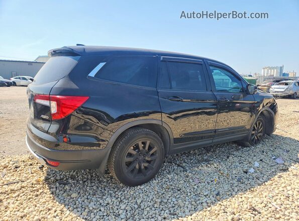 5FNYF6H56KB072846 2019 HONDA PILOT Black Rear right