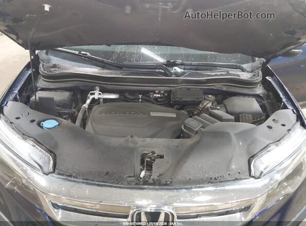 5FNYF6H56LB045938 2020 HONDA PILOT Фиолетовый Вид сзади