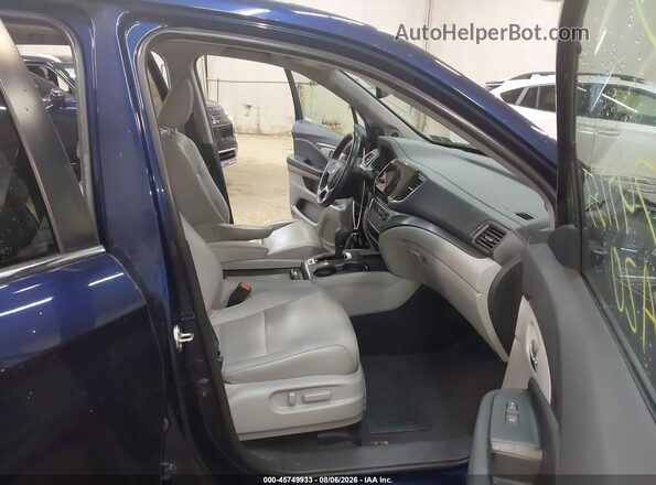 5FNYF6H56LB045938 2020 HONDA PILOT Фиолетовый Вид салона спереди