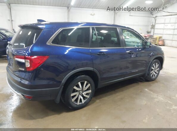 5FNYF6H56LB045938 2020 HONDA PILOT Фиолетовый Задняя правая четверть