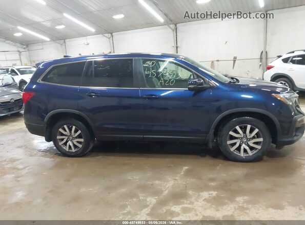 5FNYF6H56LB045938 2020 HONDA PILOT Фиолетовый Вид задней части салона