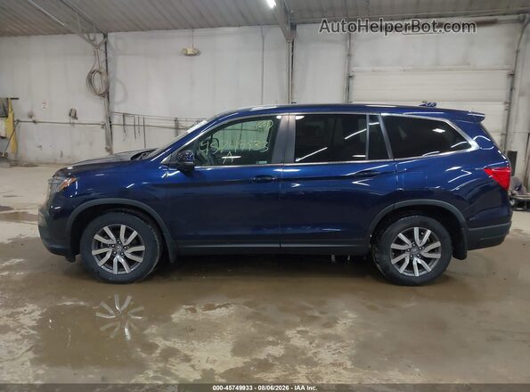 5FNYF6H56LB045938 2020 HONDA PILOT Фиолетовый Панорамный вид салона 360°