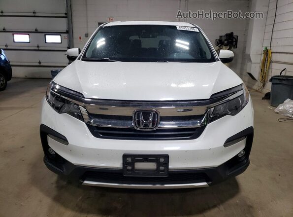 5FNYF6H56MB067326 2021 HONDA PILOT White Widok z przodu