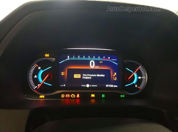 5FNYF6H56MB067326 2021 HONDA PILOT White Widok zestawu wskaźników