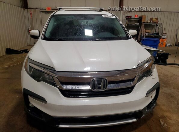 5FNYF6H56MB084823 2021 HONDA PILOT Белый Вид спереди