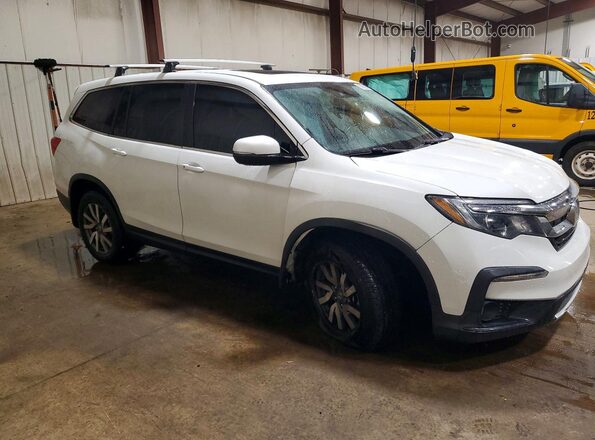 5FNYF6H56MB084823 2021 HONDA PILOT Белый Передняя правая четверть