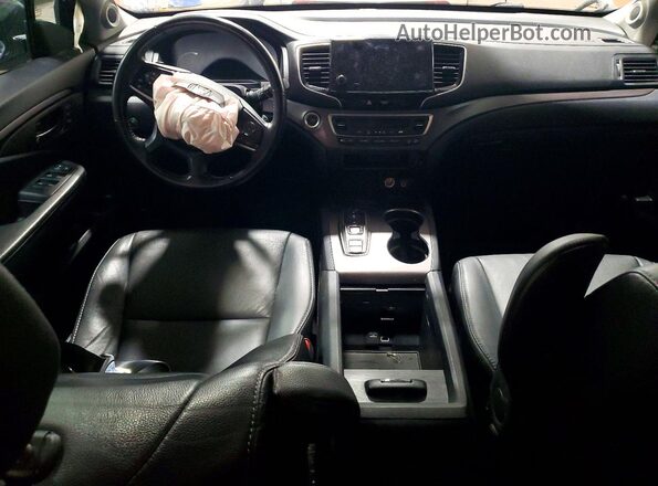 5FNYF6H56MB084823 2021 HONDA PILOT Белый Вид панели приборов