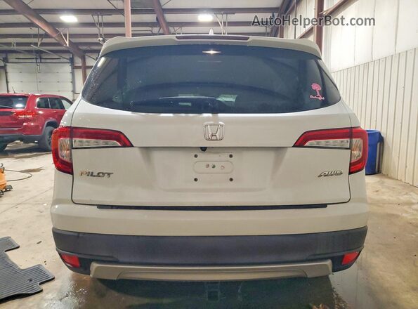 5FNYF6H56MB084823 2021 HONDA PILOT Белый Вид сзади