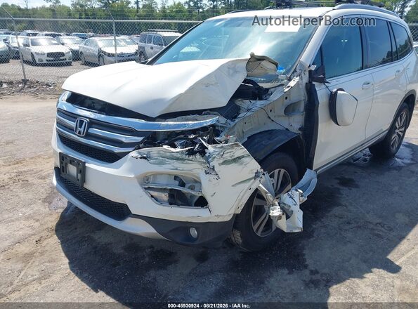 5FNYF6H57GB096970 2016 HONDA PILOT Белый Вид спереди