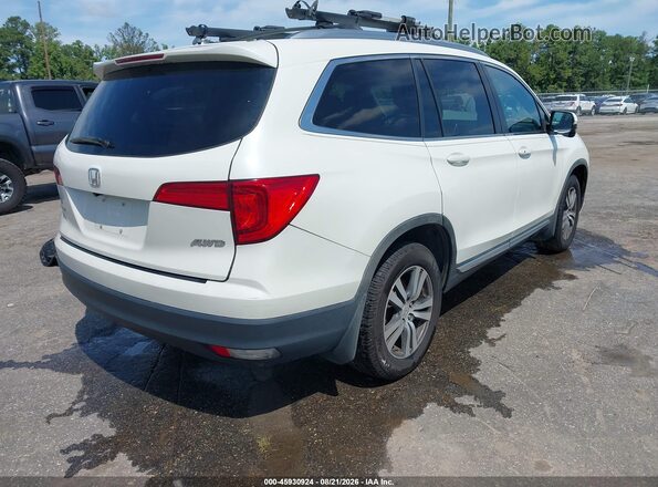 5FNYF6H57GB096970 2016 HONDA PILOT Белый Задняя правая четверть