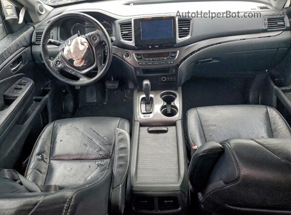 5FNYF6H57HB045552 2017 HONDA PILOT White წინა პანელის ხედი