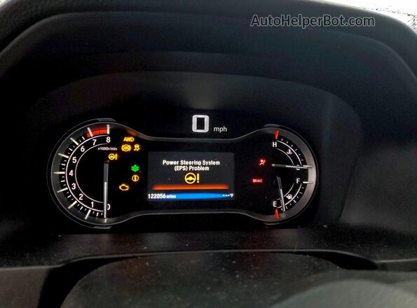 5FNYF6H57HB045552 2017 HONDA PILOT White ხელსაწყოთა პანელის ხედი