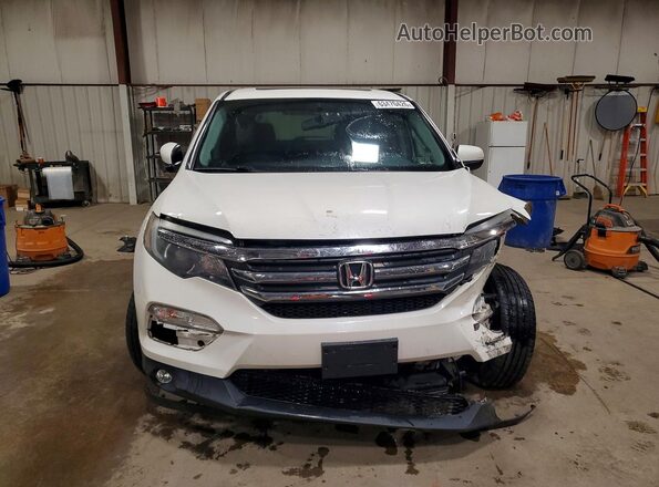 5FNYF6H57JB013948 2018 HONDA PILOT White Widok z przodu