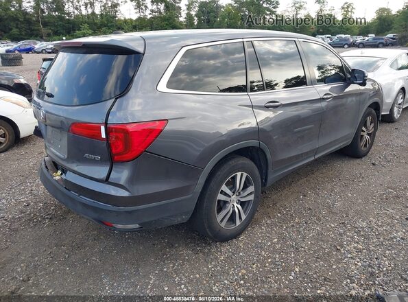 5FNYF6H57JB053110 2018 HONDA PILOT Gray Tył prawy