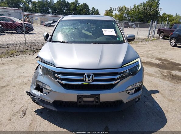 5FNYF6H57JB064110 2018 HONDA PILOT Gray Widok zestawu wskaźników