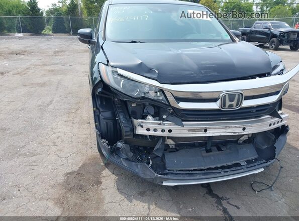 5FNYF6H57KB060835 2019 HONDA PILOT Black წინა ხედი